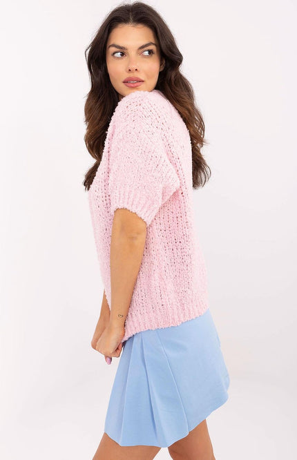  Short sleeve sweater model 206942 Italy Moda 