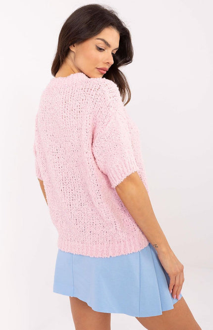  Short sleeve sweater model 206942 Italy Moda 