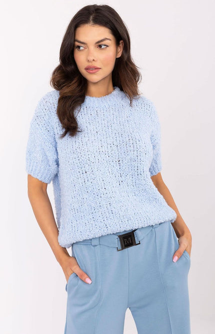  Short sleeve sweater model 206943 Italy Moda 