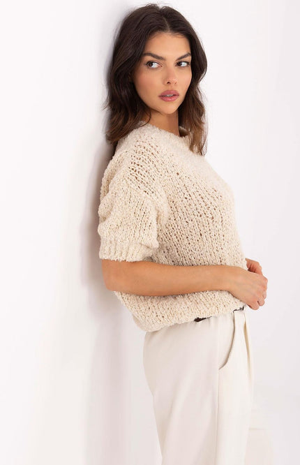  Short sleeve sweater model 206944 Italy Moda 