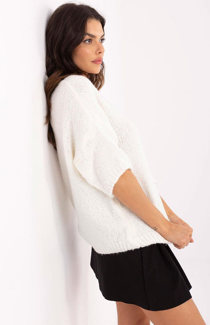  Short sleeve sweater model 208728 Italy Moda 