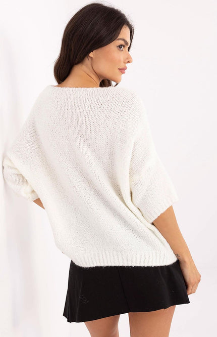  Short sleeve sweater model 208728 Italy Moda 