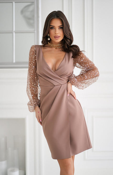  Evening dress model 208762 Bicotone 