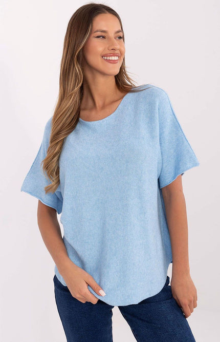  Short sleeve sweater model 209981 Italy Moda 