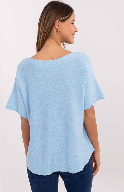  Short sleeve sweater model 209981 Italy Moda 