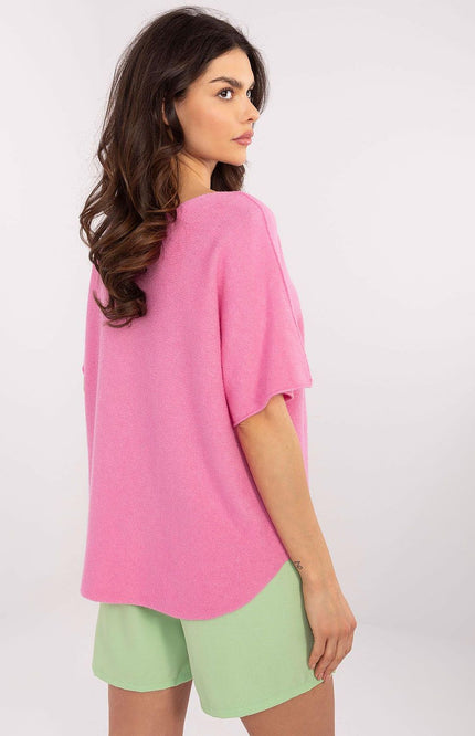  Short sleeve sweater model 209982 Italy Moda 