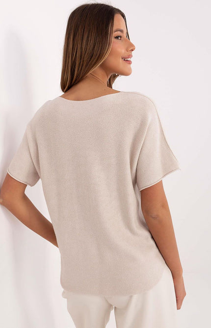  Short sleeve sweater model 209991 Italy Moda 