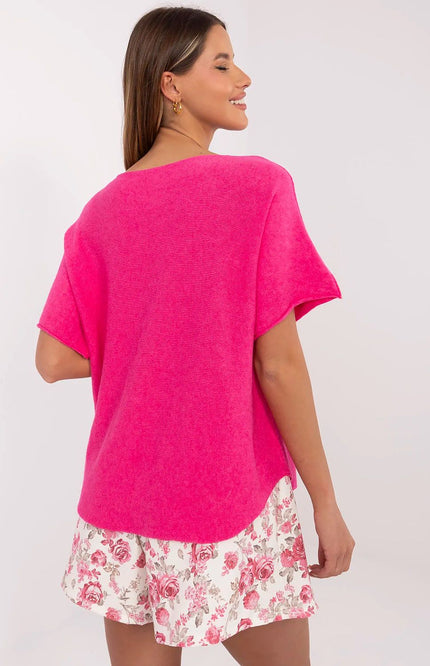  Short sleeve sweater model 209993 Italy Moda 