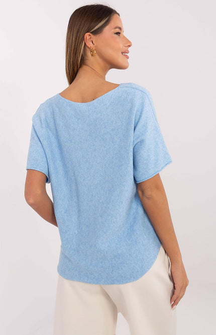  Short sleeve sweater model 209997 Italy Moda 