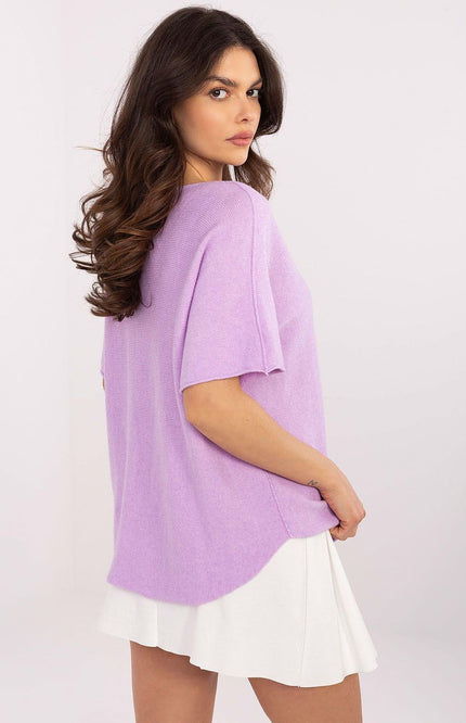  Short sleeve sweater model 209999 Italy Moda 