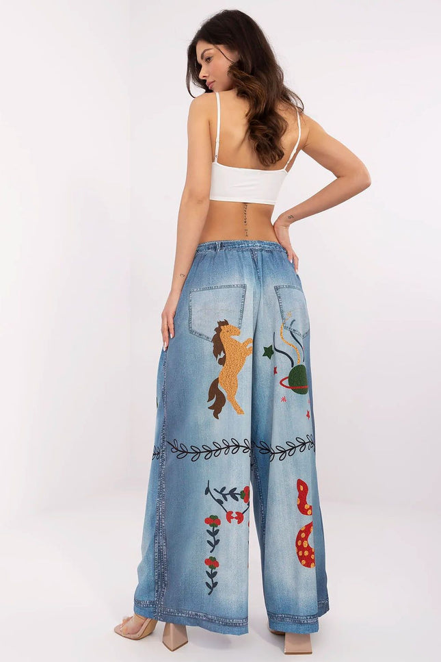  Women trousers model 210029 Italy Moda 