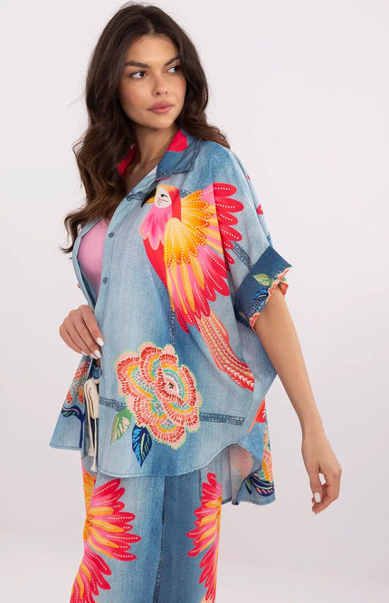  Short sleeve shirt model 210033 Italy Moda 