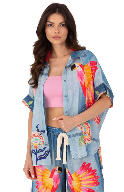  Short sleeve shirt model 210033 Italy Moda 