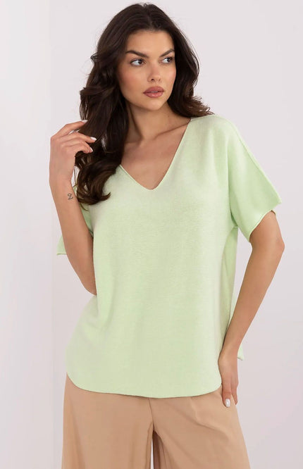  Short sleeve sweater model 211456 Italy Moda 