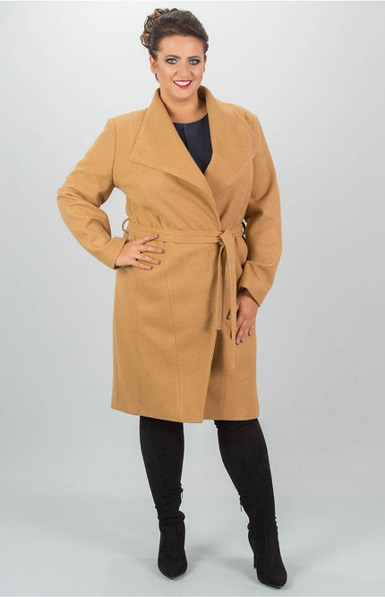  Coat plus size model 173081 Karko 