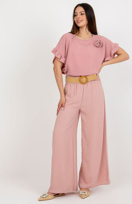  Women trousers model 180204 Italy Moda 