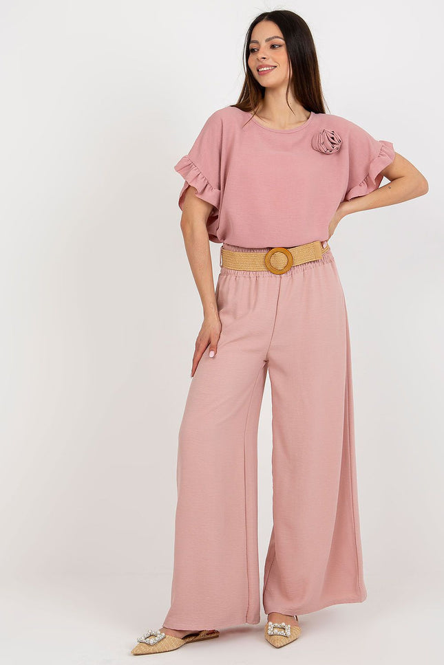  Women trousers model 180204 Italy Moda 