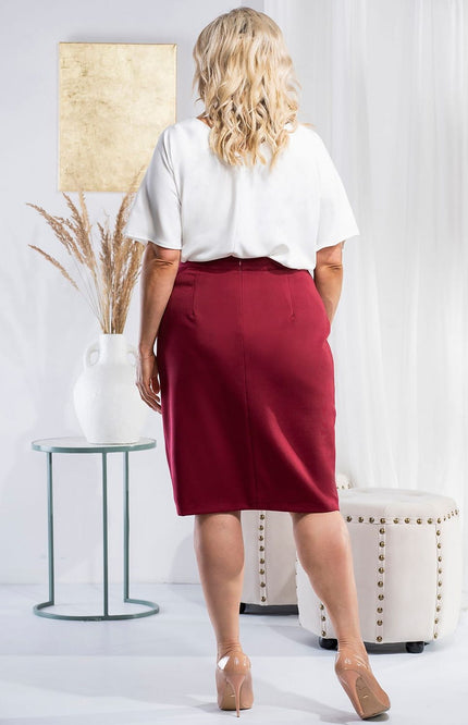  Plus size Skirt model 180463 Karko 