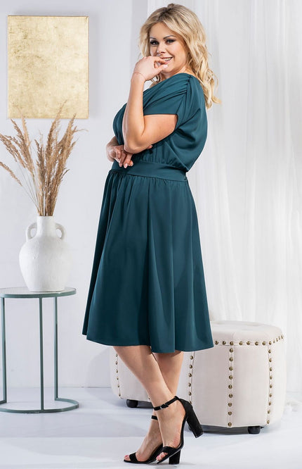  Plus size dress model 183387 Karko 